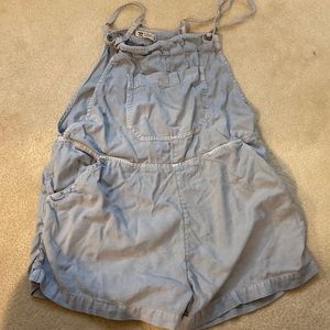 light blue wild pursuit romper size small